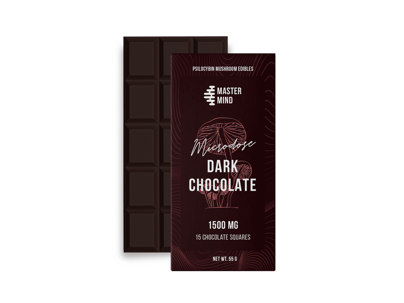 mch4 Mastermind – Dark Chocolate Bar (1500mg)