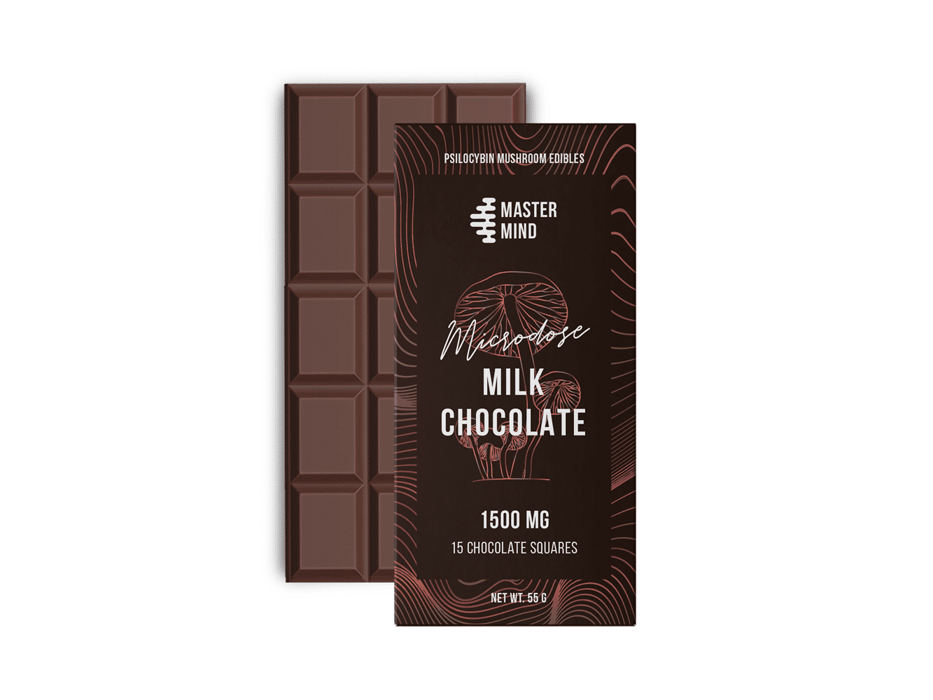 mch6 Mastermind – Milk Chocolate Bar (1500mg)
