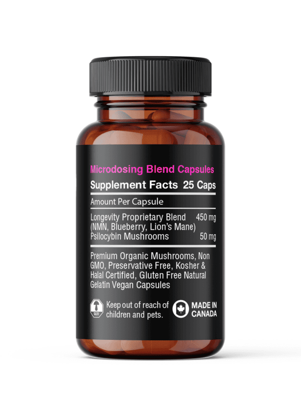 md31 Microdosing Mushroom Capsules Vitality Stack