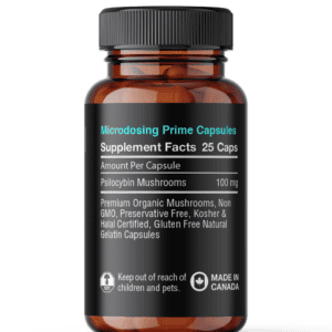 Prime Microdosing Mushroom Capsules