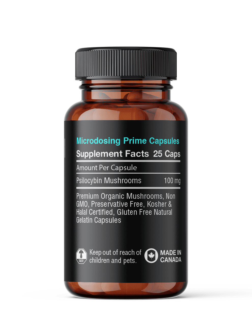 md8 Prime Microdosing Mushroom Capsules